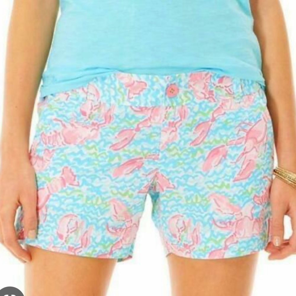 Lilly Pulitzer Callahan Shorts in Lobstah Roll